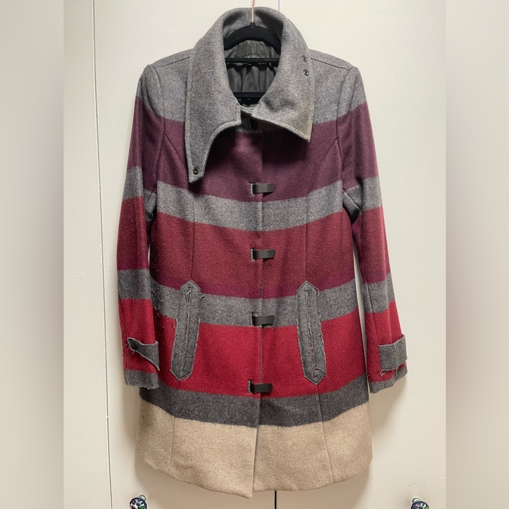 rag & bone wool colorblock coat